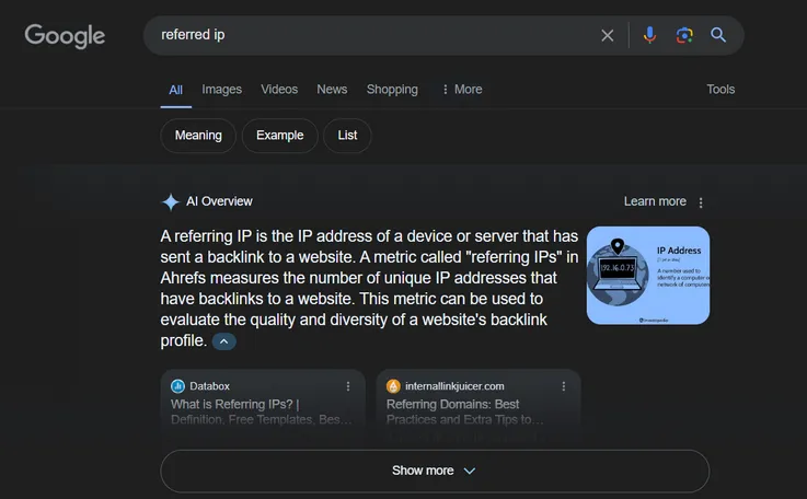 Google AI Overviews usando meu conteúdo para respostas