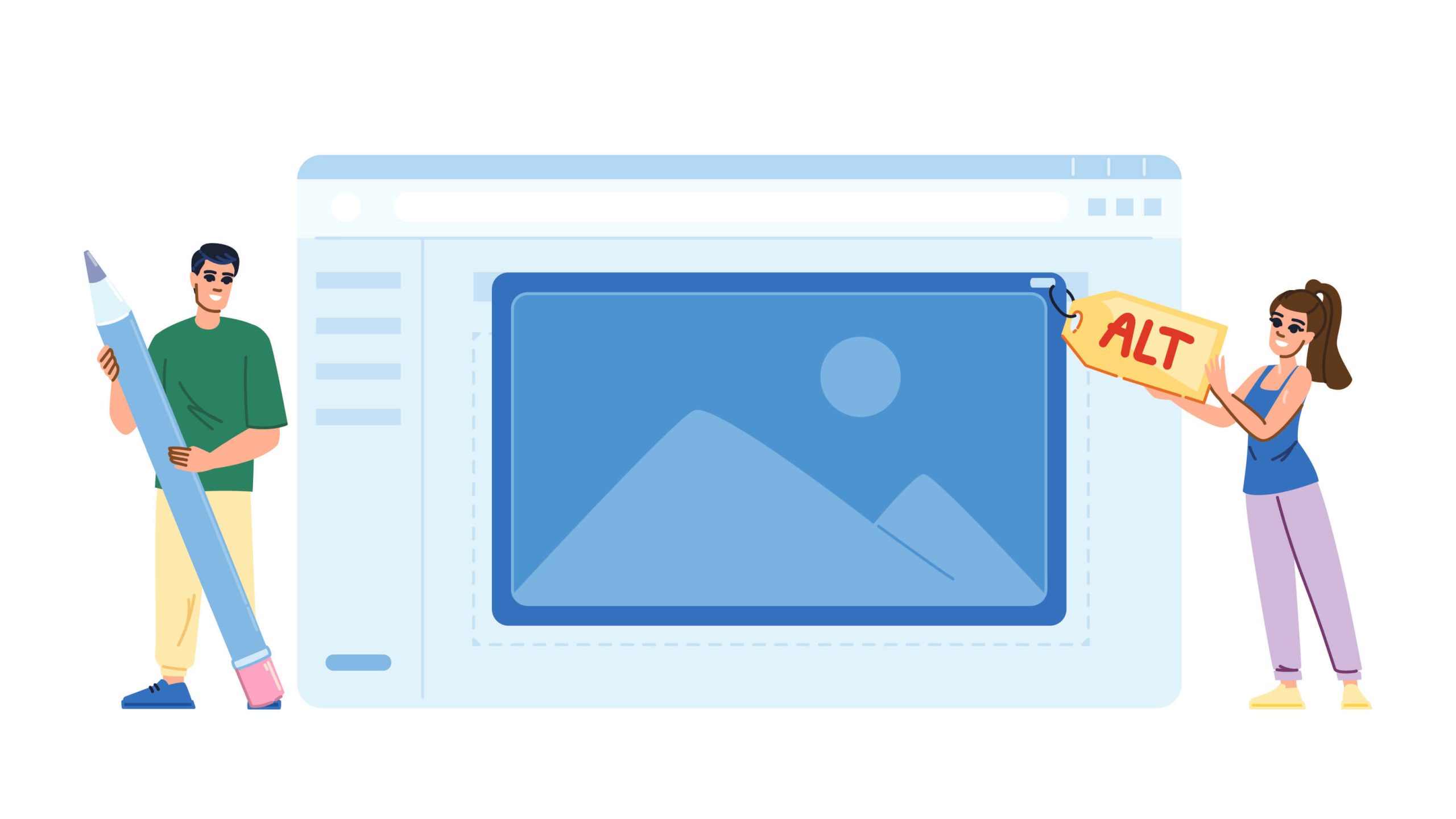Mots-clés répétitifs dans le texte ALT des images